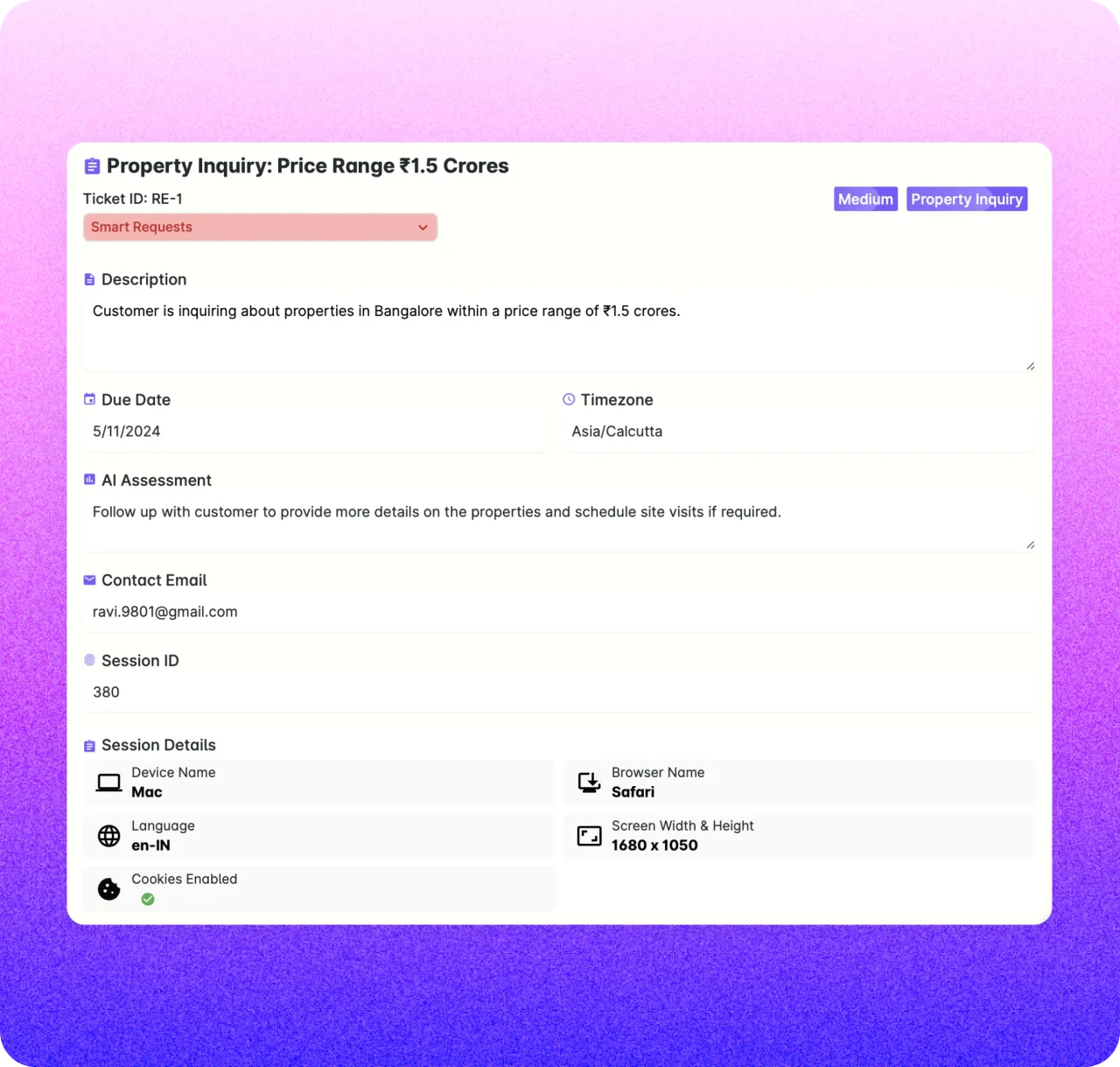 Ajentic chatbot integration showcase