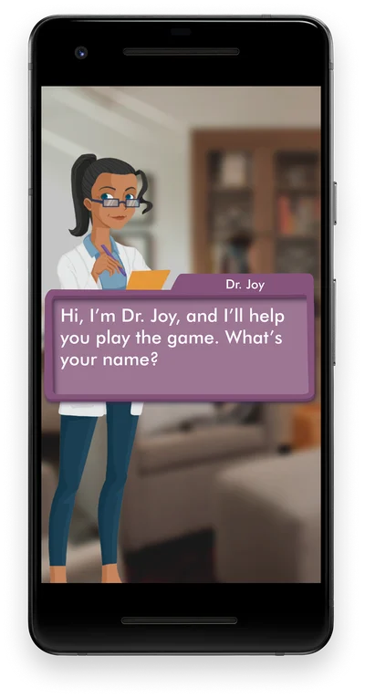 EQUOO app welcome screen with gamification elements