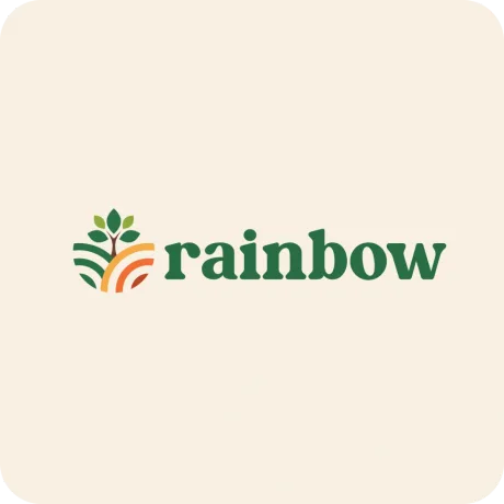 Rainbow Professional logo and branding